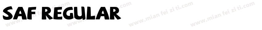 SAF Regular字体转换
